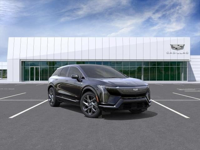 2026 Cadillac OPTIQ Luxury in Black Raven — front three-quarter view