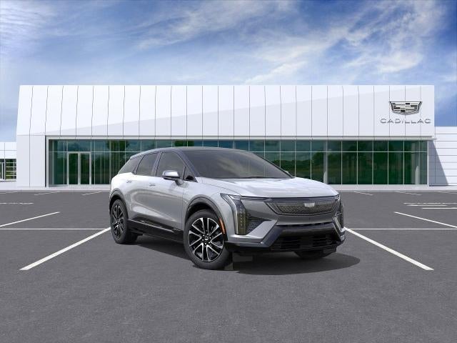 2026 Cadillac OPTIQ Sport in Argent Silver Metallic — front three-quarter view