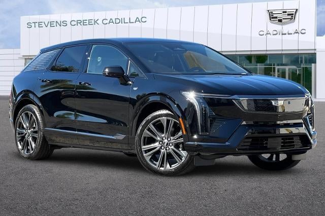 2026 Cadillac OPTIQ Premium Sport in Black Raven — front three-quarter view