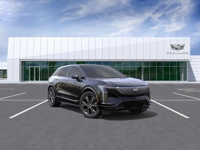 2026 Cadillac OPTIQ V-Series in Black Raven — front three-quarter view